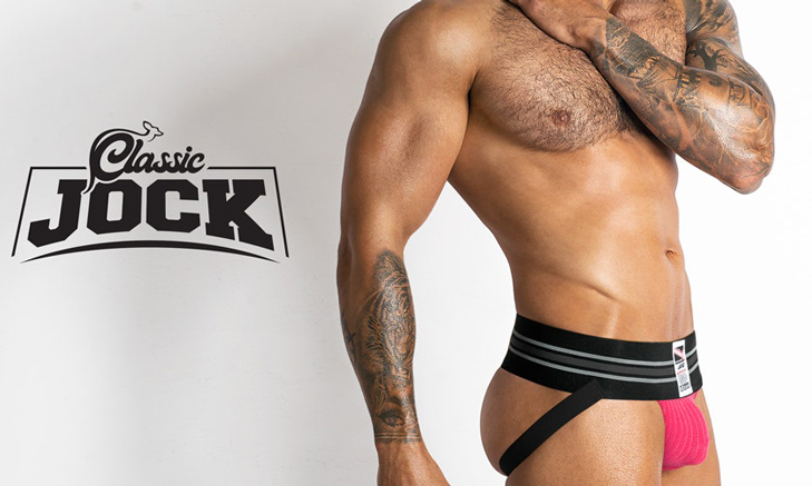 Sportovní Jockstrap AussieBum CLASSIC Jock Pink4